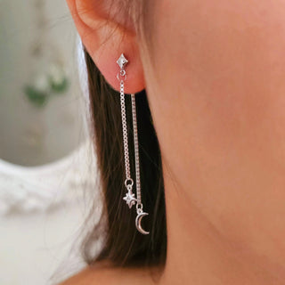 Threader Earrings and Drop Earrings