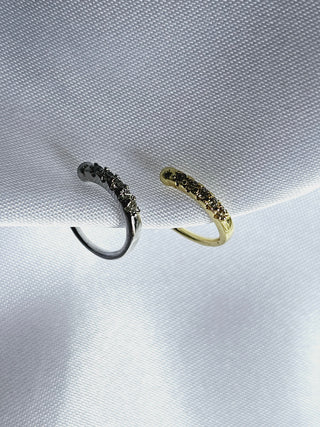 Slim Pave Ear cuffs