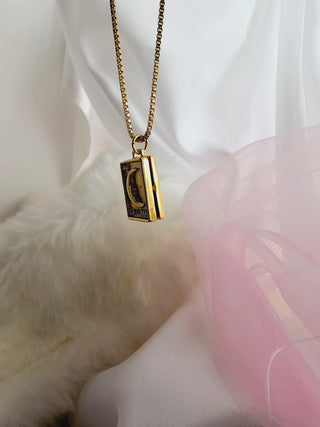 LUME La Luna Open Locket Necklace