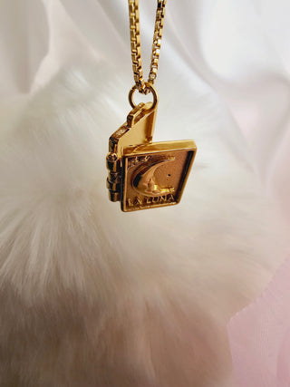 LUME La Luna Open Locket Necklace