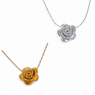 Rose pendant Necklace