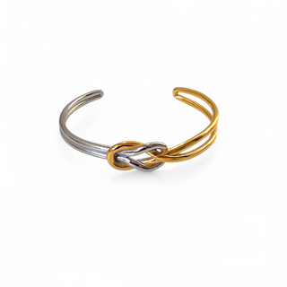 LUME Infinity Knot Cuff Bracelet