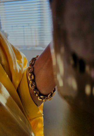 LUME Bold Link Chain Bracelet