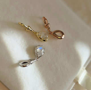 Sterling Silver Genuine Moonstone Teardrop Pendant