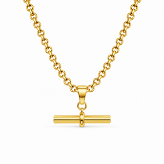 T-Bar Charm Necklace