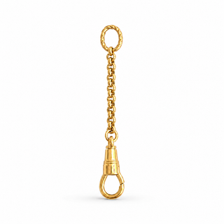 Detachable Dog Clip Extender Chain – 2.5mm Rolo Chain