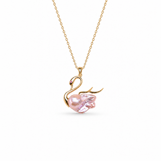Swan Baroque Pearl Necklace