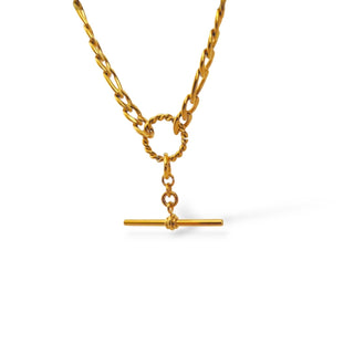 LUME T-Bar Drop charm Necklace