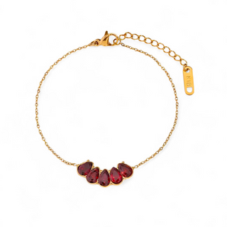 LUME Pomegrano Dainty Gold Bracelet