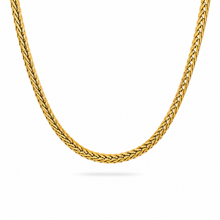 Herringbone flatweave Chain Necklace & Bracelet