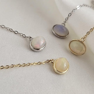 Bird Opal Gem long chain drop earrings, Sterling silver 14K light gold dangle drop stud earrings, Opal gemstone.