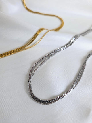 Tarnishfree Link Chain Necklace Tarnish free 18K Gold,Vintage watch strap style chain necklace, stacking necklace,statement jewellery